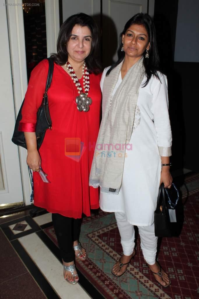 Farah Khan, Nandita Das at Barnard college event in Trident, Mumbai on 16th March 2012