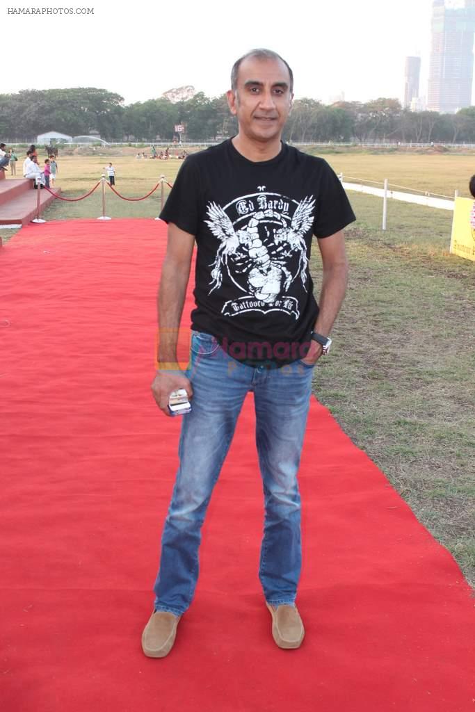 Maharaja of Jaipur Narendra Singh at 3rd Asia Polo match in RWITC, Mumbai on 17th March 2012