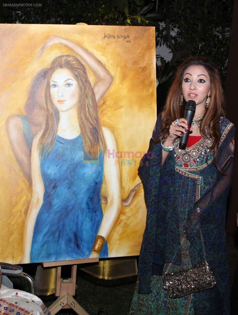 Sangeeta Mehta at an Art event by Anjanna Kuthiala in Mumbai on 18th March 2012