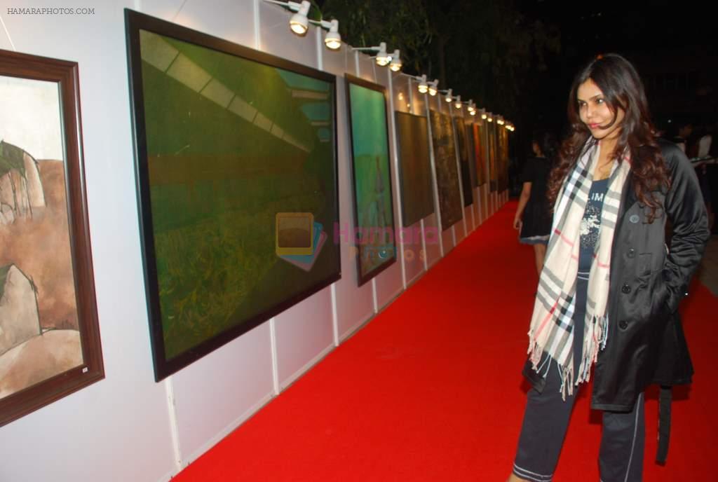 Nisha Jamwal at the Preview of Osian art auction in Nariman Point on 19th March 2012