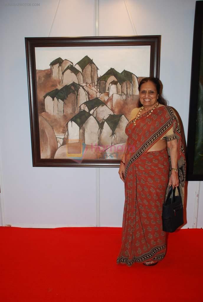 at the Preview of Osian art auction in Nariman Point on 19th March 2012