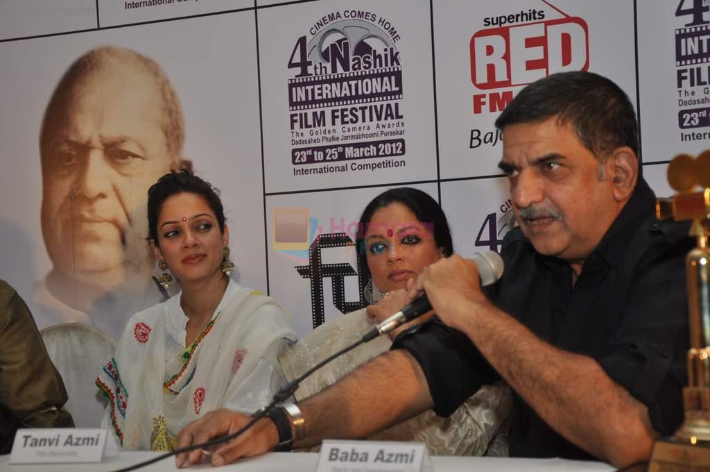 Vidya Malvade, Tanvi Azmi at Nashik Film Festival in Cinemax, Mumbai on 20th March 2012