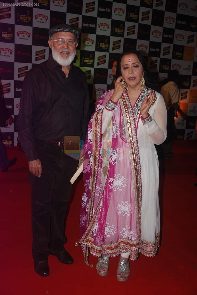 Ila Arun at Mirchi Music Awards 2012 in Mumbai on 21st March 2012