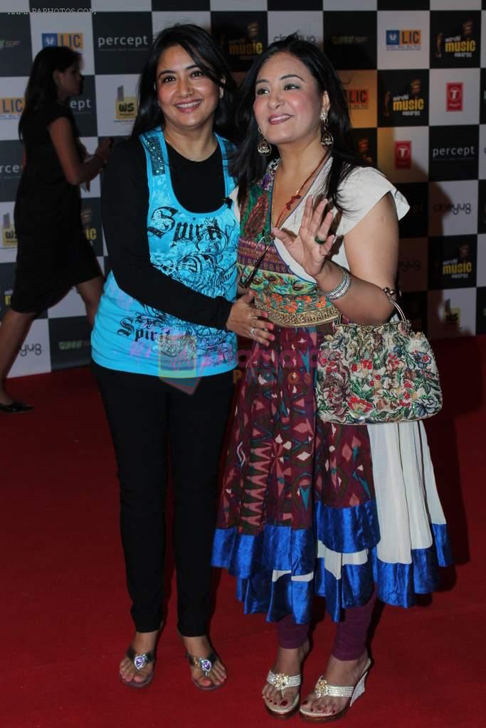 Jaspinder Narula at Mirchi Music Awards 2012 in Mumbai on 21st March 2012