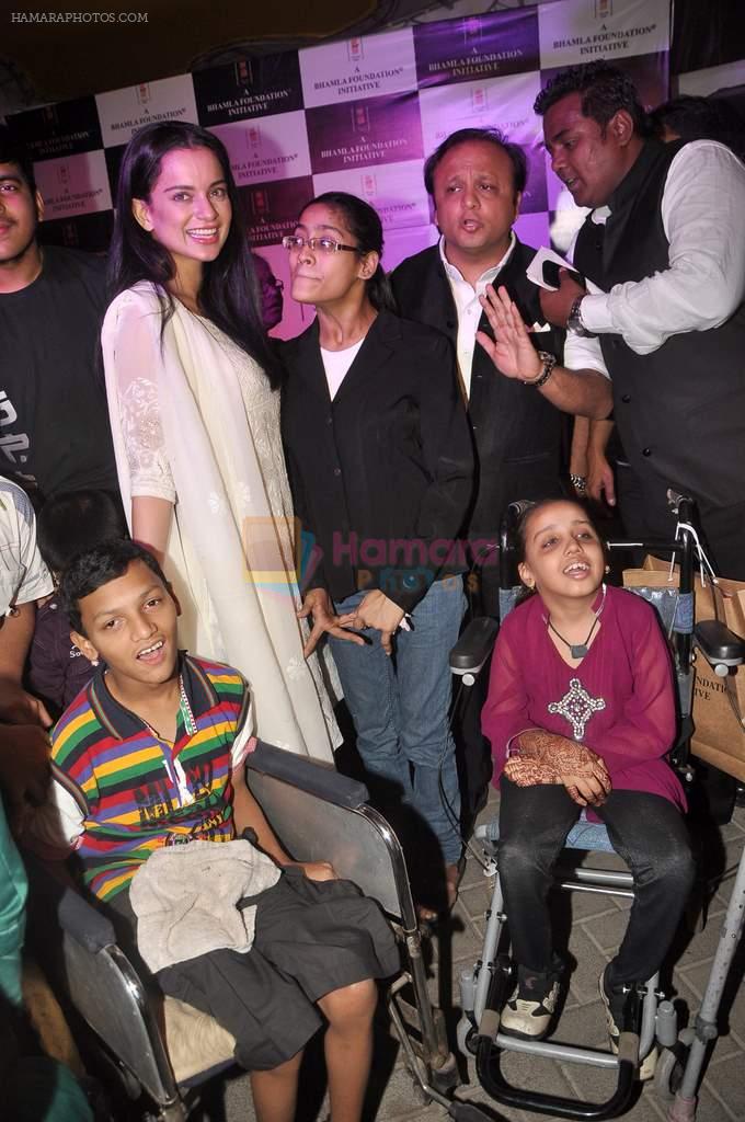Kangna Ranaut at Asif Bhamla's I love India event in Mumbai on 21st March 2012