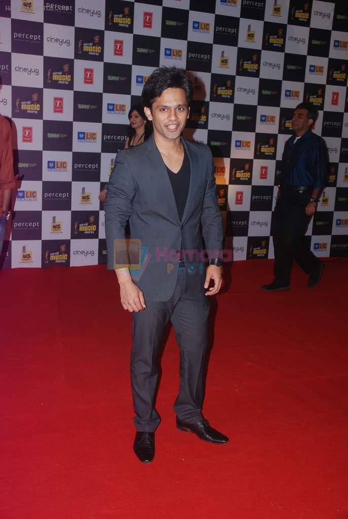 Abhijeet Sawant at Mirchi Music Awards 2012 in Mumbai on 21st March 2012
