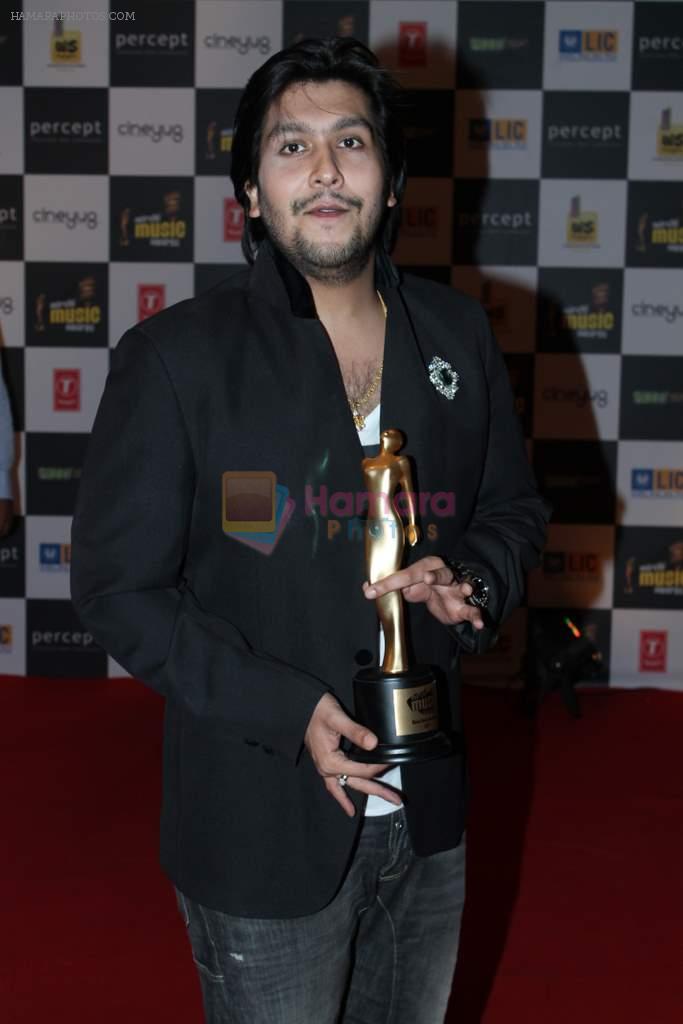 Bappa Lahiri at Mirchi Music Awards 2012 in Mumbai on 21st March 2012