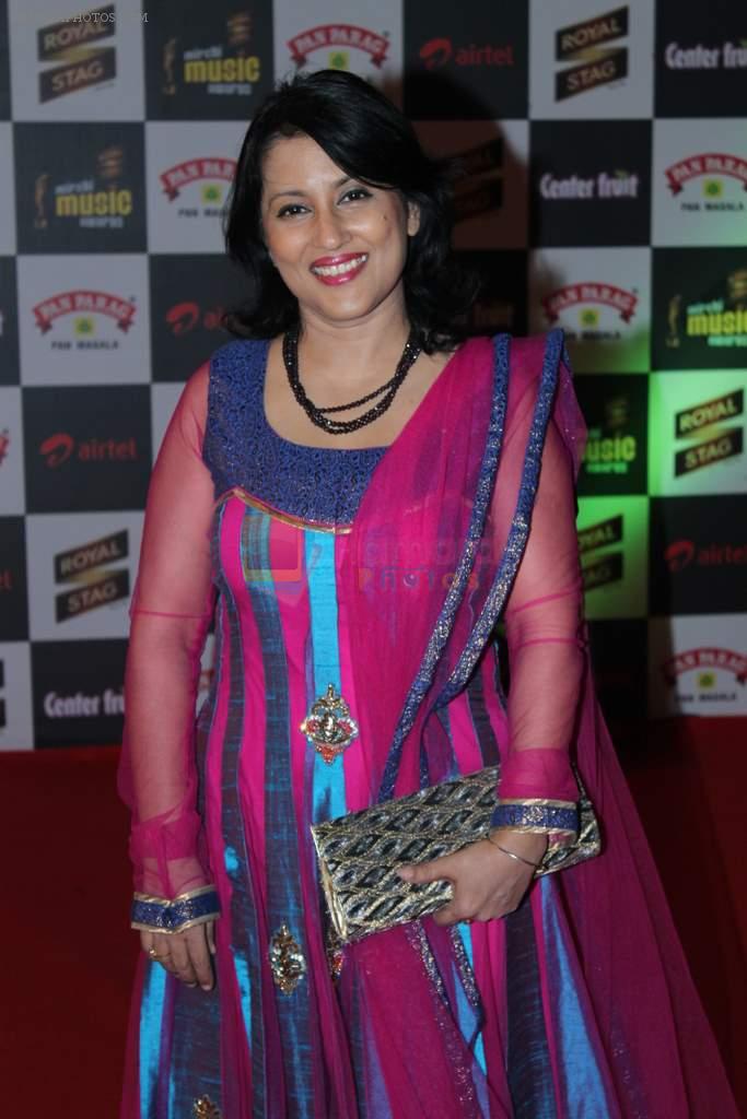 Madhushree at Mirchi Music Awards 2012 in Mumbai on 21st March 2012