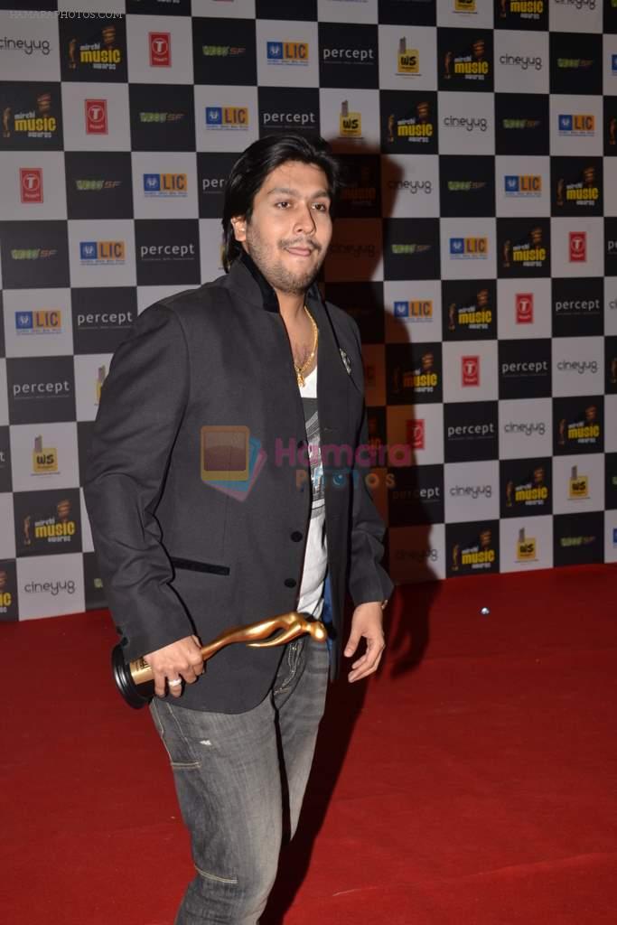 Bappa Lahiri at Mirchi Music Awards 2012 in Mumbai on 21st March 2012