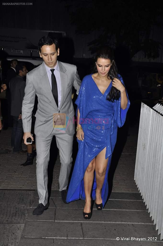 Neha Dhupia at DVF-Vogue dinner in Mumbai on 22nd March 2012