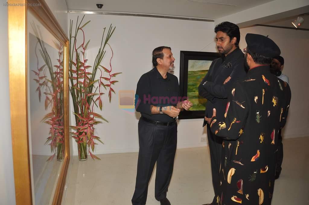 Abhishek Bachchan at Paresh Maity art event in ICIA on 22nd March 2012