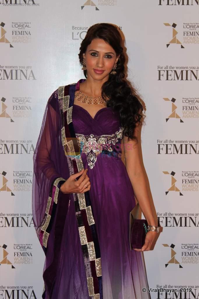 Alecia Raut at Loreal Femina Women Awards in Mumbai on 22nd March 2012