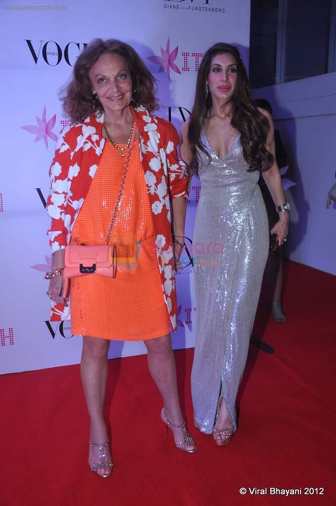 at DVF-Vogue dinner in Mumbai on 22nd March 2012