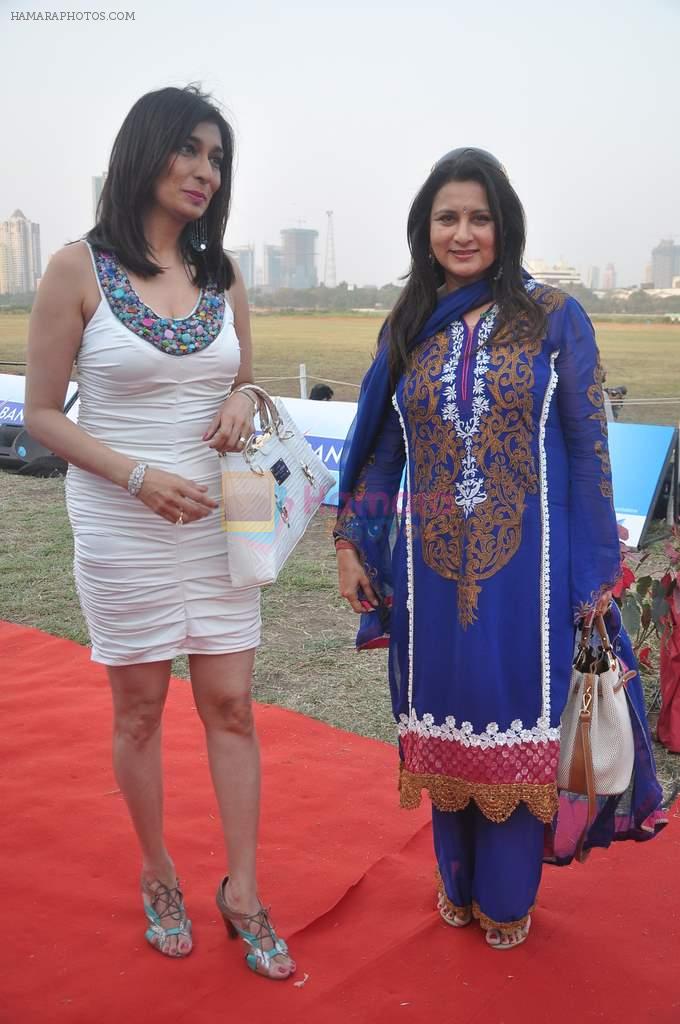 Poonam Dhillon at Argentine VS Arc polo match in ARC, Mumbai on 24th MArch 2012