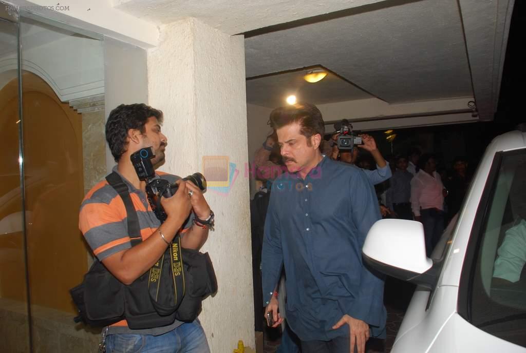 Anil Kapoor pays tribute to Mona Kapoor in Mumbai on 25th March 2012