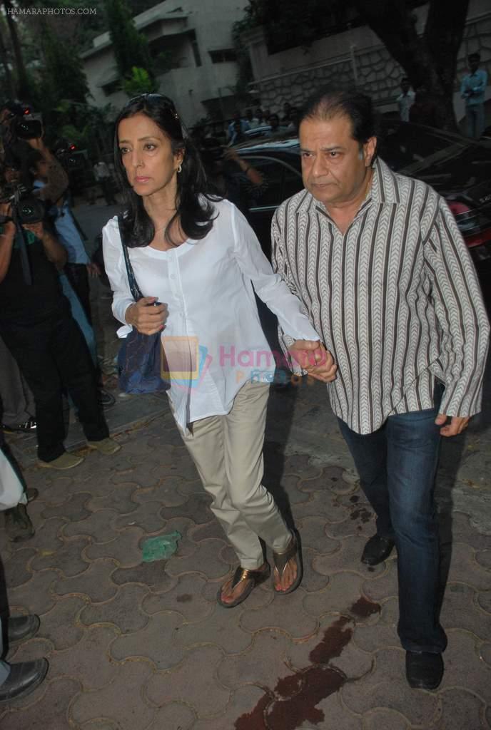 Anup Jalota pays tribute to Mona Kapoor in Mumbai on 25th March 2012