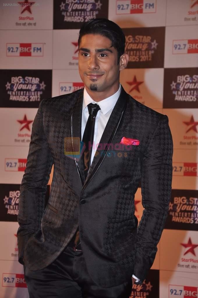 Prateik Babbar at Big Star Young Entertainer Awards in Mumbai on 25th March 2012