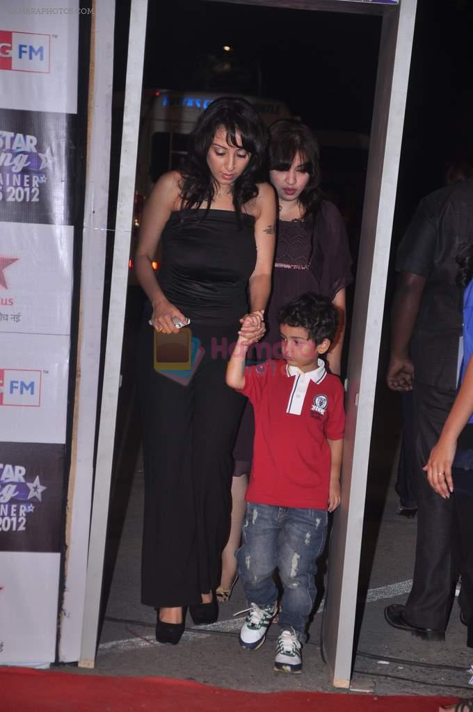 Madhurima Nigam, Nirvaan Nigam at Big Star Young Entertainer Awards in Mumbai on 25th March 2012