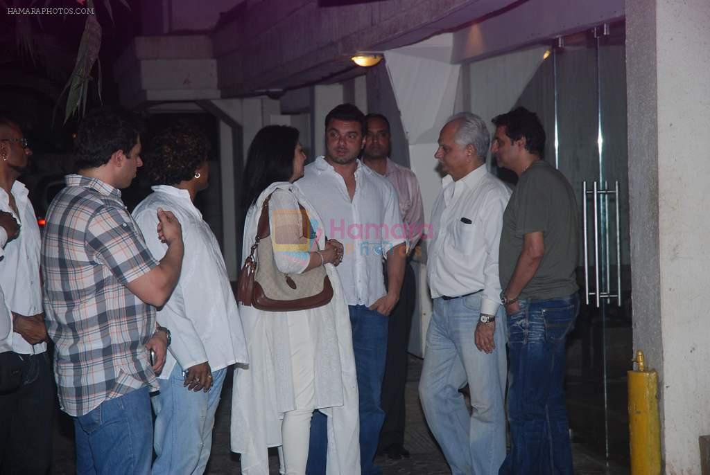Sohail Khan pays tribute to Mona Kapoor in Mumbai on 25th March 2012