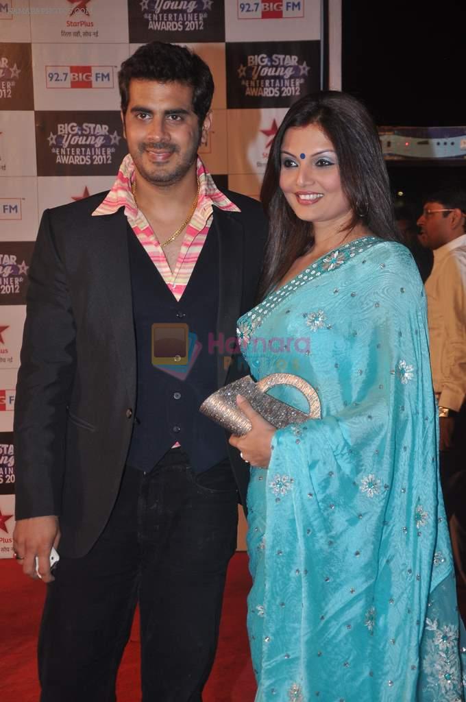Deepshikha, Kaishav Arora at Big Star Young Entertainer Awards in Mumbai on 25th March 2012