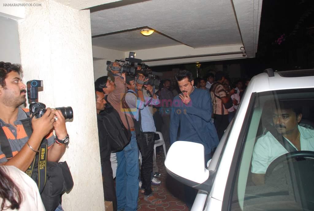 Anil Kapoor pays tribute to Mona Kapoor in Mumbai on 25th March 2012