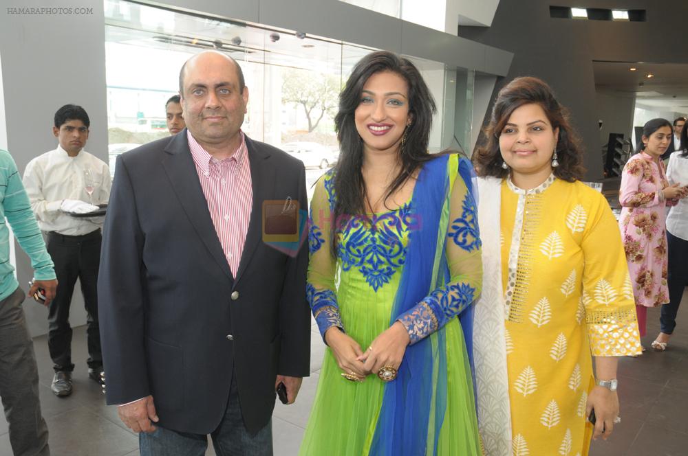Mr. Raghav Chandra, Actress Ritu Parna Sen Gupta and Kalpana Chandra at audi delhi event in New Delhi on 25th March 2012