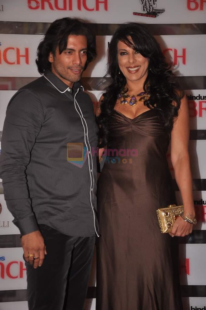 Pooja Bedi, Akashdeep Saigal at Shootout At Wadala promotions in HT Brunch on 26th March 2012