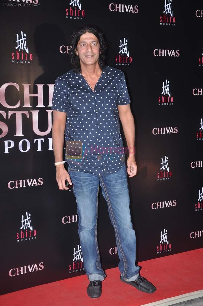 Chunky Pandey at Arjun and Rohit Bal's bash in Shiro, Mumbai on 28th March 2012