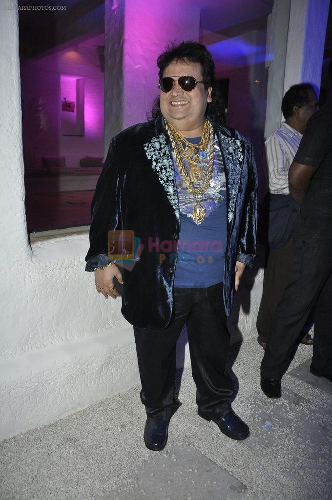 Bappi Lahiri at UTVstars Walk of Stars after party in Olive, BAndra, Mumbai on 28th March 2012