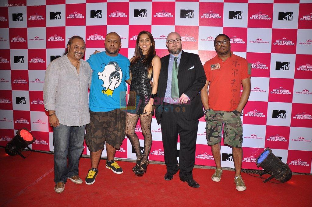 Anusha Dandekar, Vishal Dadlani at Red Bull Bollywood event in Mehboob, Mumbai on 30th March 2012