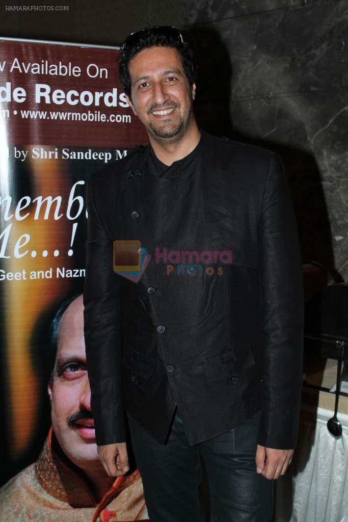 Sulaiman Merchant at thelaunch of Remember Me Album in Sea Princess on 30th March 2012