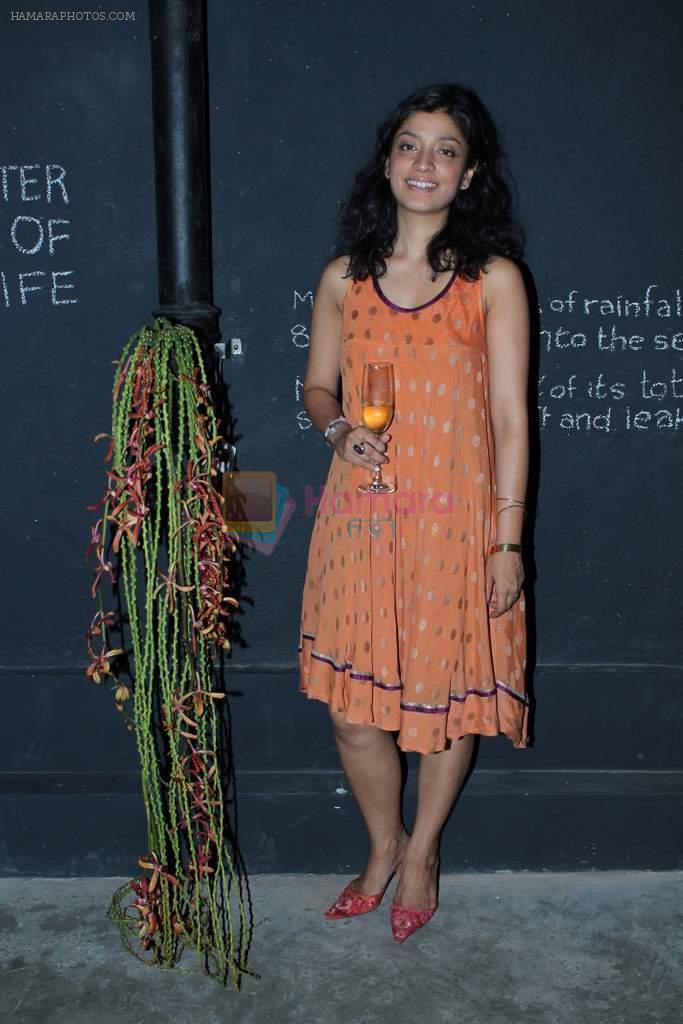 at a Show and collection of floral installations and archival prints _WATERBEARERS_ by Divya Thakur and Nazneen Jehangir in Mumbai on 2nd April 2012