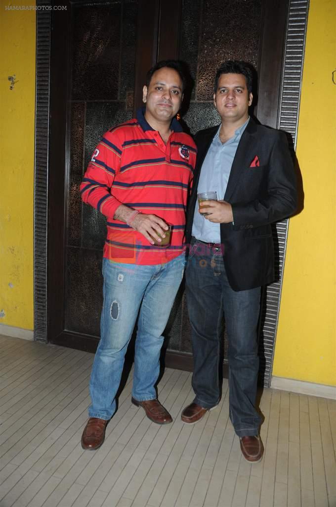 Prashant Sharma with Sushil at Rohit Verma's sis bash in Mumbai on 3rd April 2012