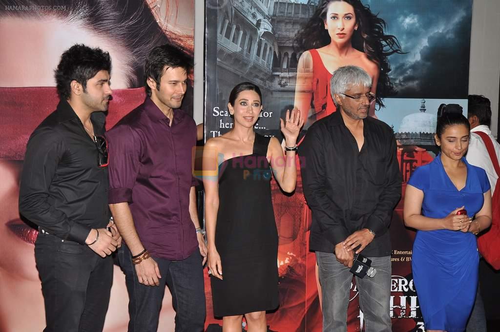 Karisma Kapoor, Divya Dutta,Vikram BHatt, Rajneesh Duggal, Arya Babbar at Dangerous Ishq film in PVR, Mumbai on 4th April 2012