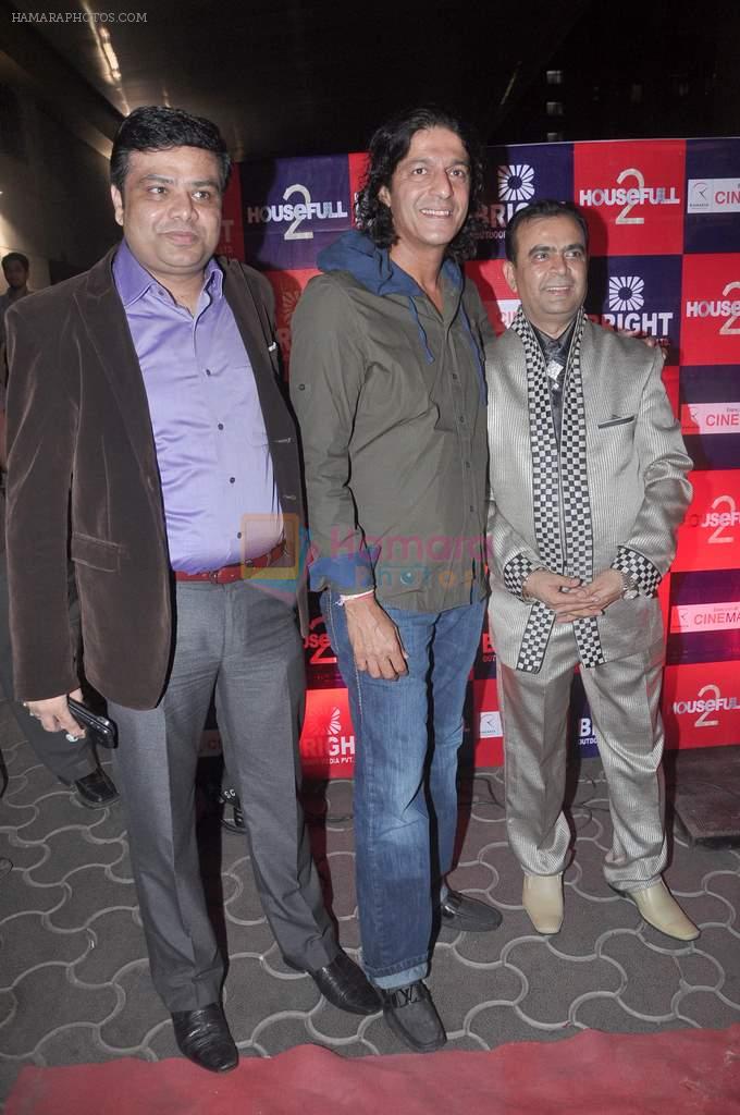 Chunky Pandey at the Special screening of Housefull 2 hosted by Yogesh Lakhani on 6th April 2012