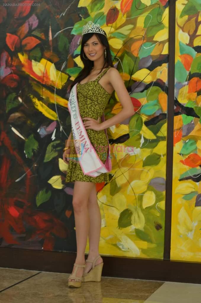 Femina Miss India for Easter lunch at Saptami Restaurant of Holiday India, International Airport on 7th April 2012