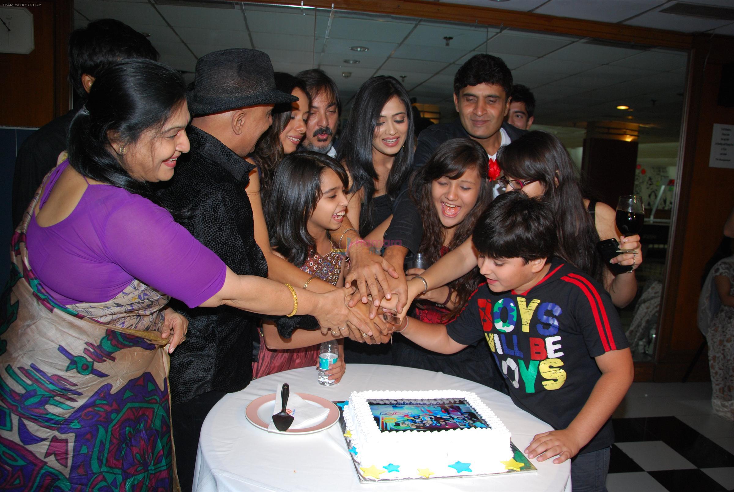 at the Celebration of the Completion Party of 100 Episodes of PARVARISH�..kuch khatti kuch meethi in bowling alley on 7th April 2012