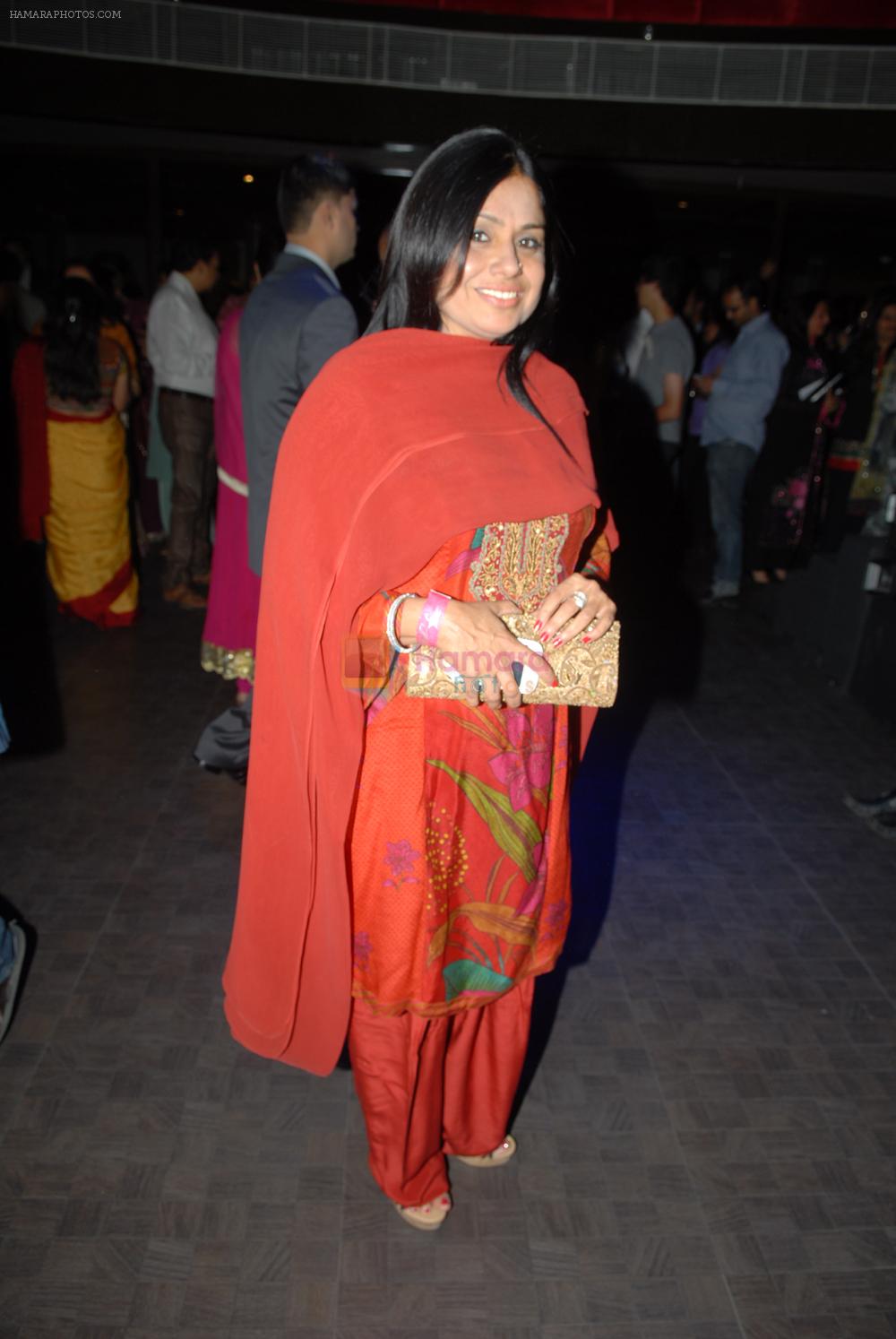 Artist Anju Kumar at the launch of singer Azaan Khan's debut album Philo- sufi in New Delhi on 30th March 2012