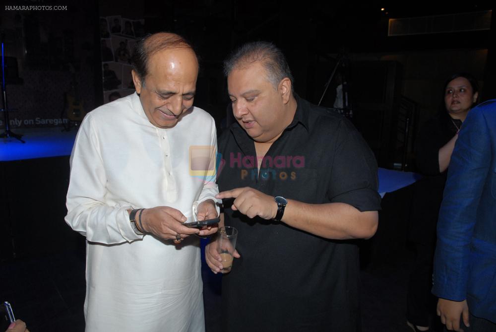 Dinesh Trivedi and Shujaat Khan at the launch of singer Azaan Khan's debut album Philo- sufi in New Delhi on 30th March 2012