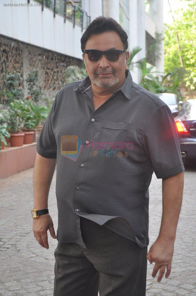 Rishi Kapoor at Housefull 2  Success Party in Akshay Kumar House on 10th April 2012