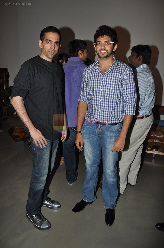 at the launch of Uttara & Adwait furniture art exhibition in Mumbai on 12th April 2012