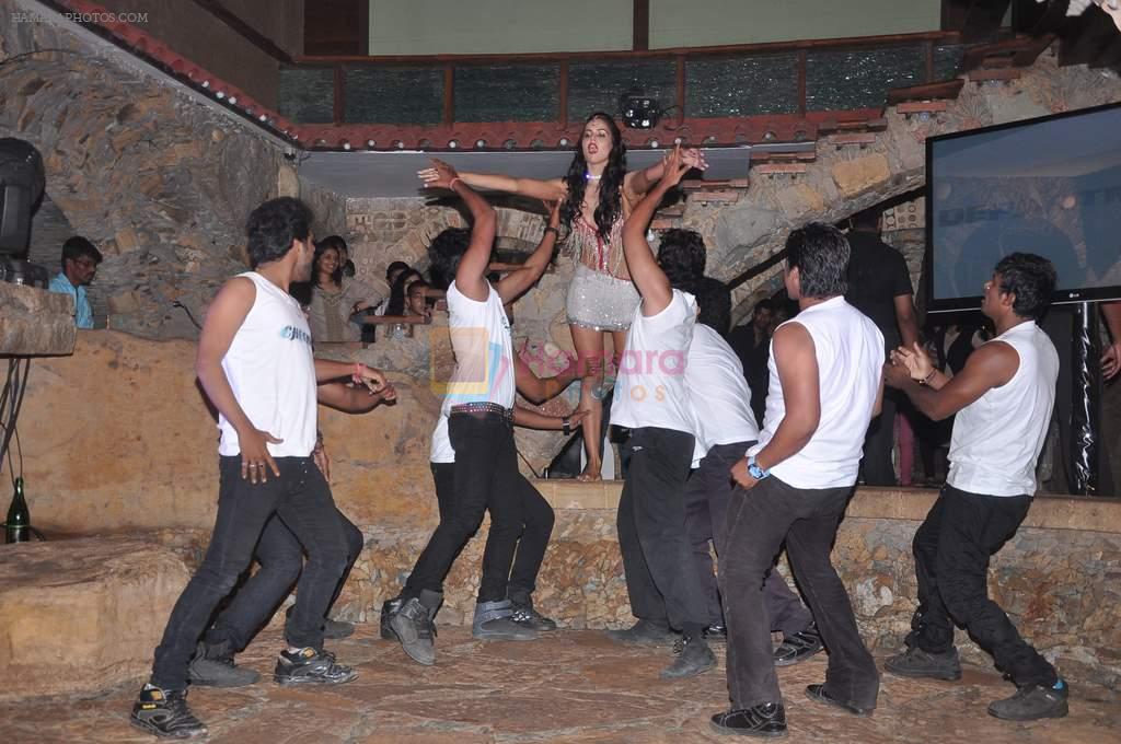 Nathalia Kaur at the Launch of Sizzling Item Song Dan Dan from RGV's Department in Kinos Cottage on 13th April 2012