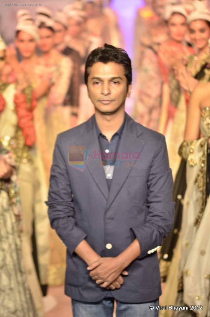 Vikram Phadnis grand finale show at ABIL Pune Fashion Week in Westin Hotel, Mumbai on 13th April 2012