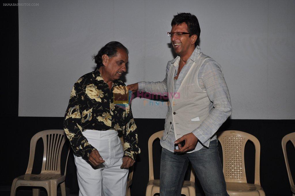Javed Jaffrey at The Rat Race Screening in Star House, Mumbai on 13th April 2012