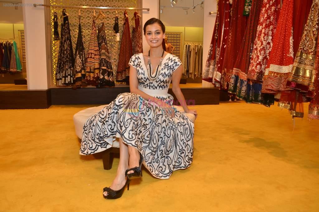 Dia Mirza at the launch of Anita Dongre's store in High Street Phoenix on 12th April 2012