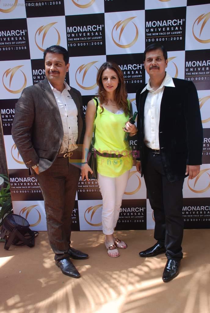 Suzanne Roshan at Monarch office opening in Belapur on 14th April 2012