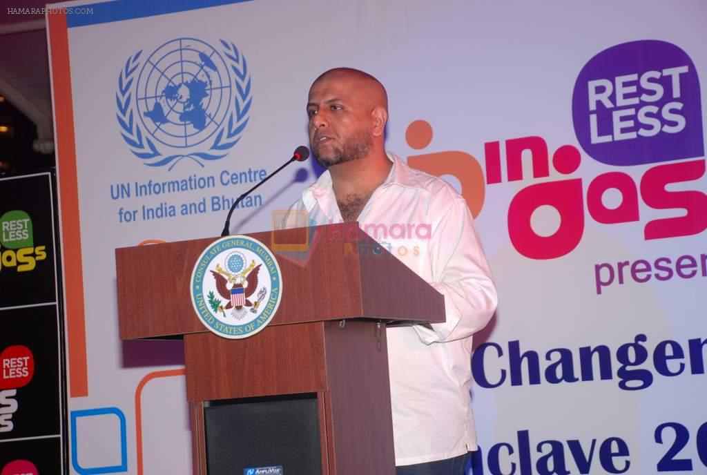 Vishal Dadlani at 2nd Annual Young Changemakers Conclave 2012 in US Consulate on 14th April 2012