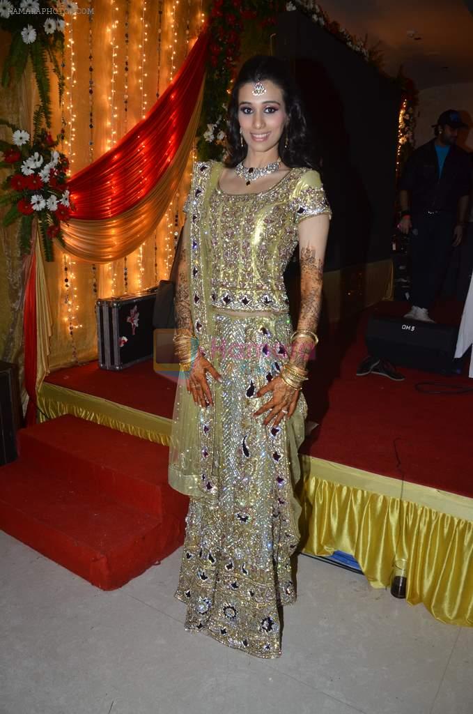 tanesha verma at the sangeet Ceremony of Bappa Lahiri and  Taneesha Verma in Juhu Millenium Club, Mumbai on 15th April 2012