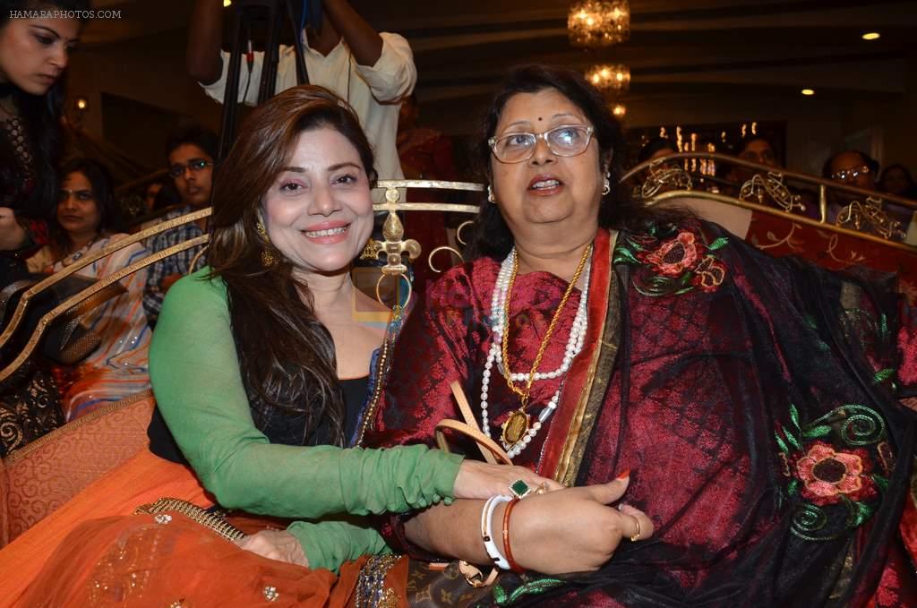 sapna mukherji with krishna mukherji at the sangeet Ceremony of Bappa Lahiri and  Taneesha Verma in Juhu Millenium Club, Mumbai on 15th April 2012