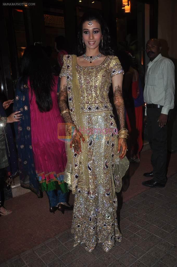 Taneesha Verma at the sangeet Ceremony of Bappa Lahiri and  Taneesha Verma in Juhu Millenium Club, Mumbai on 15th April 2012